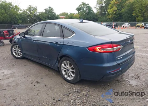 2019 Ford Fusion Se from USA, damaged, VIN 3FA6P0HD7KR172662